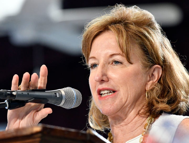 Former North Carolina Sen. Kay Hagan in 2016.