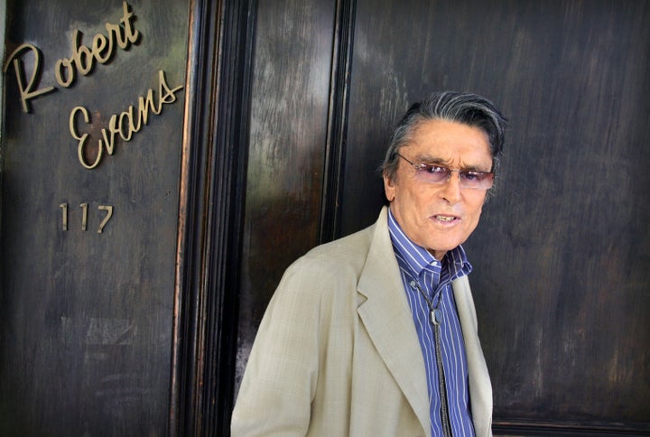 Producer Robert Evans, photographed at Paramount Pictures. (Photo by J. Emilio Flores/Corbis via Getty Images)