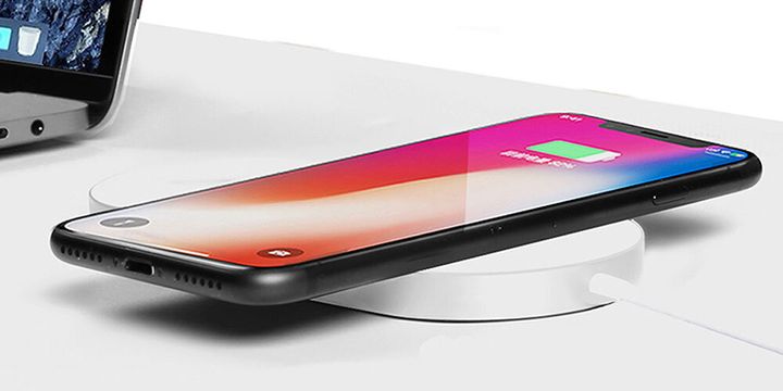 This compatible charging pad can charge your new iPhone 11 and your Apple Watch wirelessly and simultaneously.