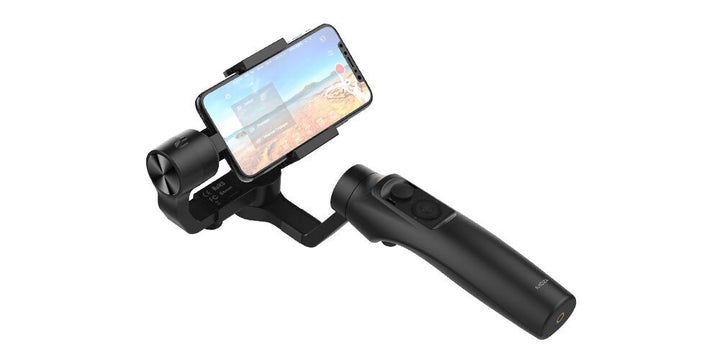 You can make the most of the shots you'll be taking on the new iPhone's camera by investing in this MOZA Mini-MI Gimbal that can stabilize your phone while charging it at the same time.