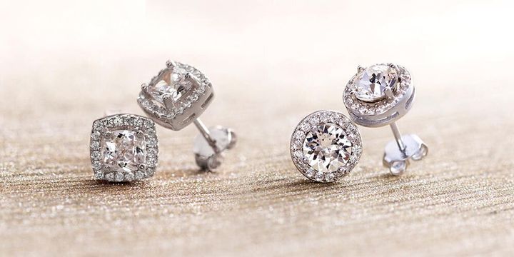 While these studs might look subtle from afar, they’re sure to be a bold look up close. 