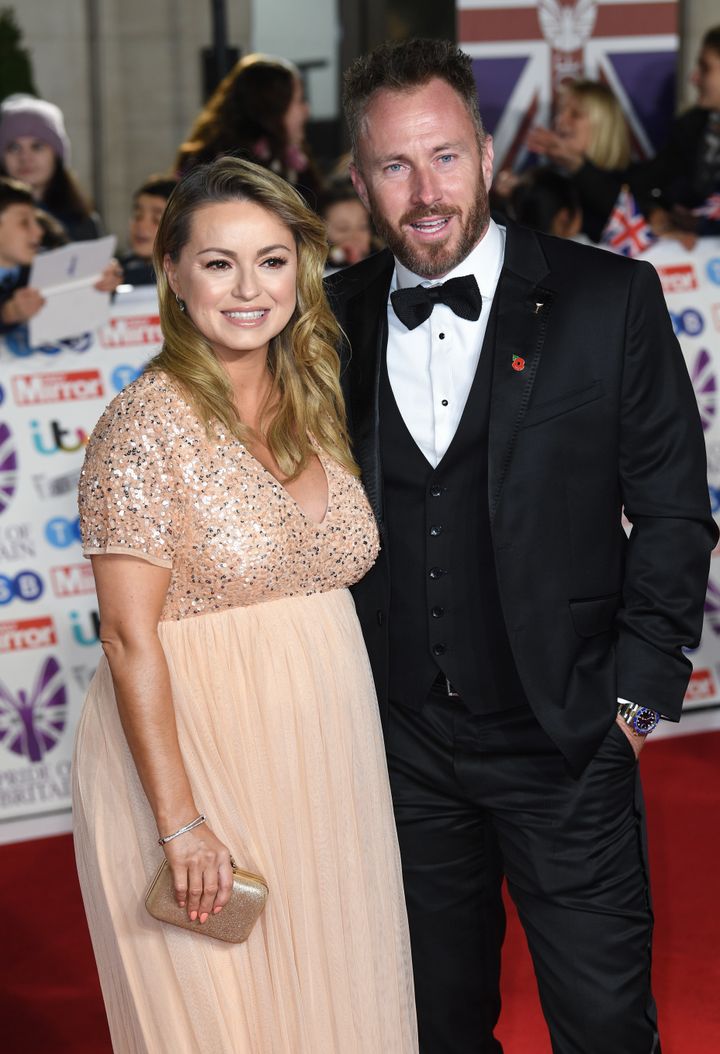 Ola Jordan and James Jordan attending the the 2019 Pride of Britain Awards, held at Grosvenor House in London. The Daily Mirror Pride of Britain Awards, in partnership with TSB, will broadcast on ITV on 5th November at 8pm. Picture credit should read: Doug Peters/EMPICS