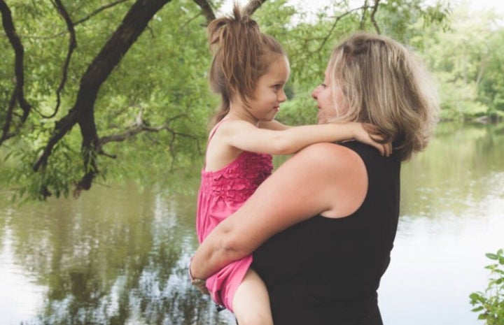 Nancy Beaudoin et sa fille