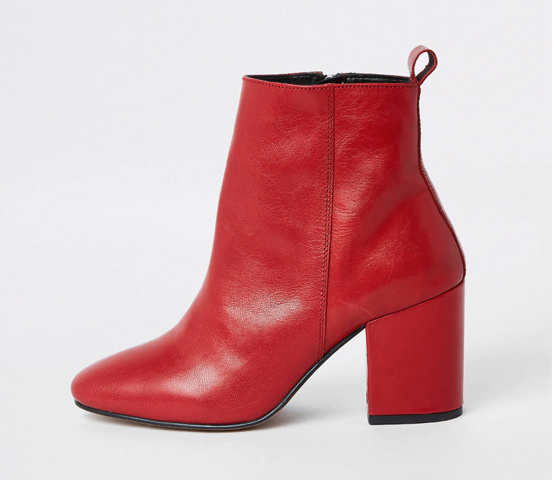 21 Pairs Of Red Ankle Boots To Rock This Season And Beyond | HuffPost Life