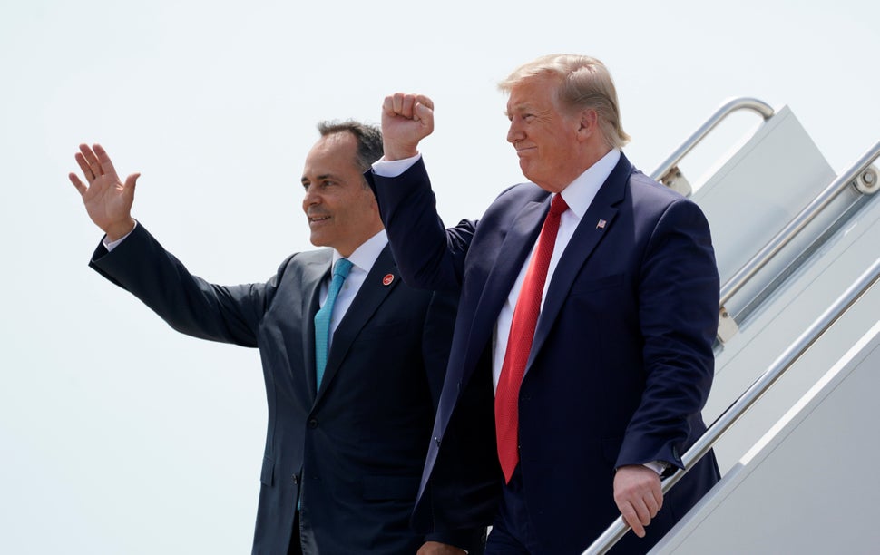 President Donald Trump will visit Kentucky on Monday in an effort to boost unpopular Republican Gov. Matt Bevin's hopes of re