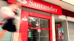 El Santander gana 3.732 millones hasta septiembre, el 35 % menos, por el