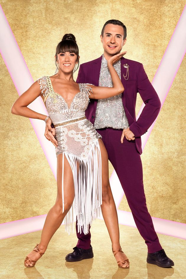 Janette Manrara and Will Bayley in 2021