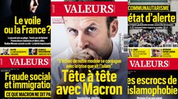 Macron choisit le très droitier Valeurs Actuelles pour parler islam et