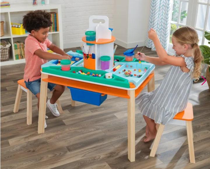  KidKraft Paw Patrol Mission Ready Activity Table : Toys & Games