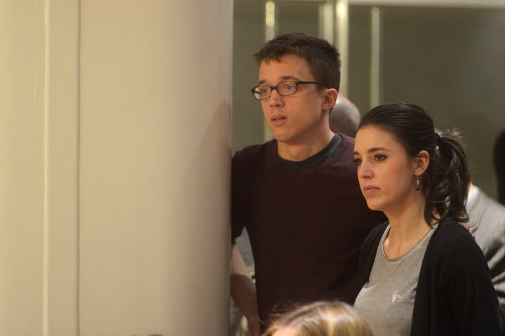 Irene Montero e Íñigo Errejón en 2016.