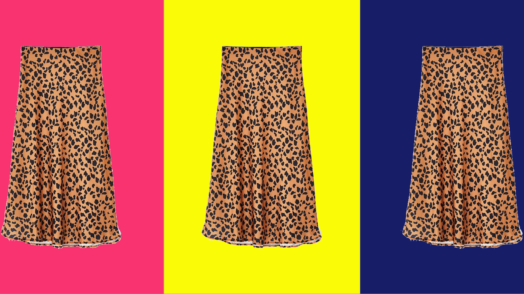 Leopard midi hotsell skirt meme