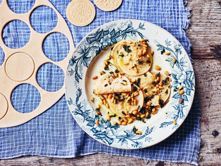 Corzetti pasta.