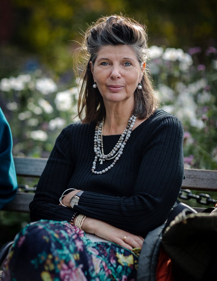 "I think the flowers on my skirt kind of resonated with my mood and wanting to be in nature." &mdash; Charlotte, 56