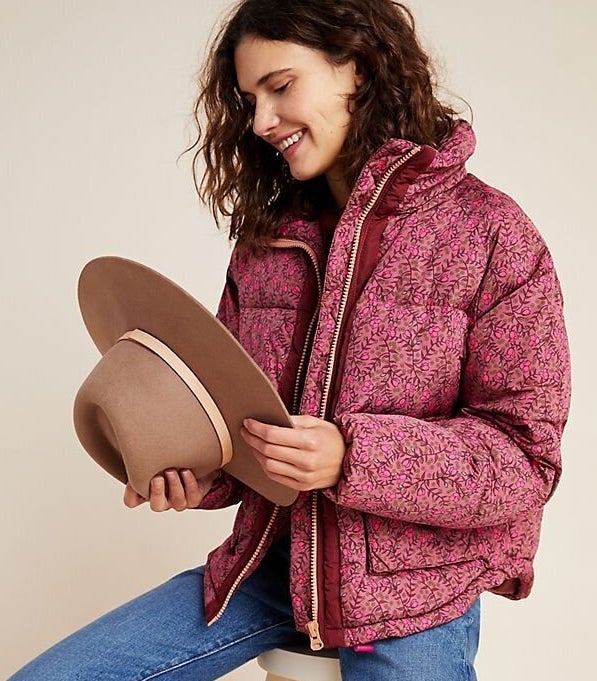 Winter roses coat clearance anthropologie