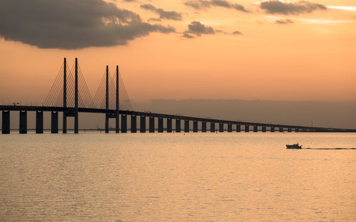 The Öresund Bridge connects Sweden and Denmark.