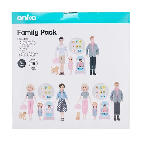 Kmart Australia has been applauded for introducing this family doll set which includes same-sex parents. 