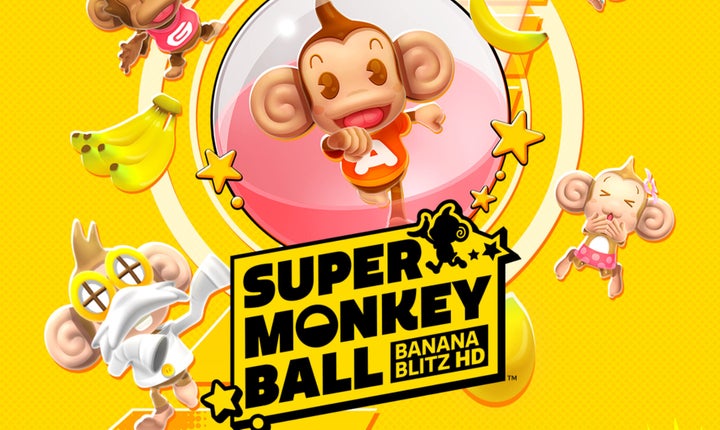 Super Monkey Ball: Banana Blitz HD for Nintendo Switch, Xbox One, and PS4.