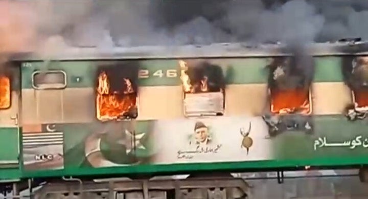 At least 65 train are confirmed to have died.