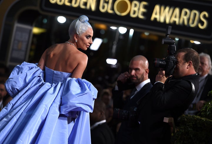 Η Lady Gaga στα βραβεία Golden Globes 2019 στην Καλιφόρνια