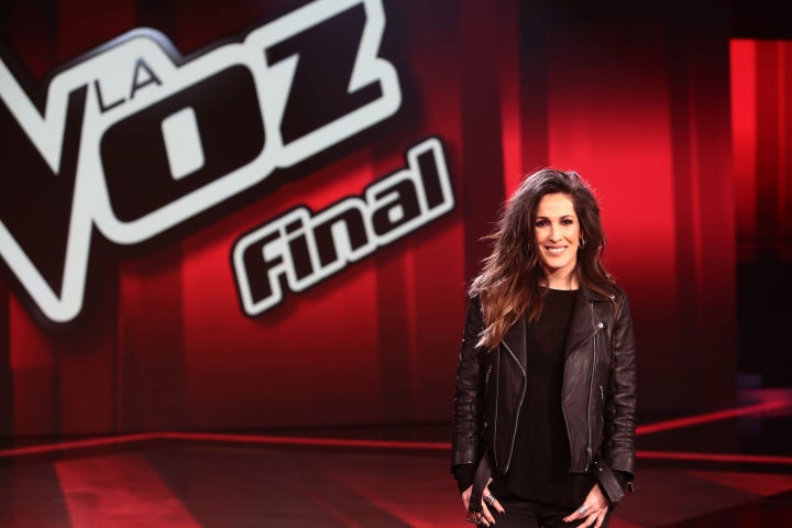 Malú asiste a la presentación de la final de 'La Voz' en diciembre de 2017. 