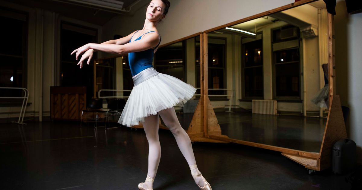 A comfortable, essential accessory for ballet the footed ballet