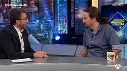 La razón por la que Pablo Motos le ha dicho esta inesperada frase a Pablo Iglesias en 'El