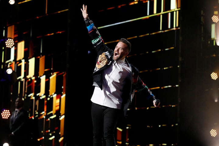 “I like where I’ve come from, but I love where I’m going,” said Crum, seen performing on “