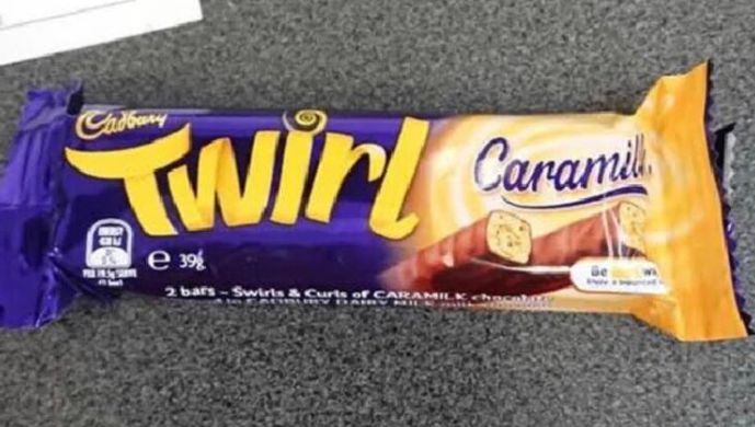 Cadbury Caramilk Twirls Are Coming