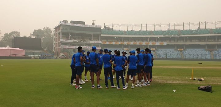 Team India prepares for T20I vs Bangladesh. 