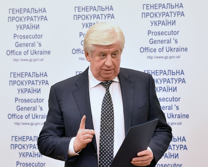 <em>Viktor Shokin a été très critiqué suite à son refus de poursuivre des enquêtes pour corruption.</em>