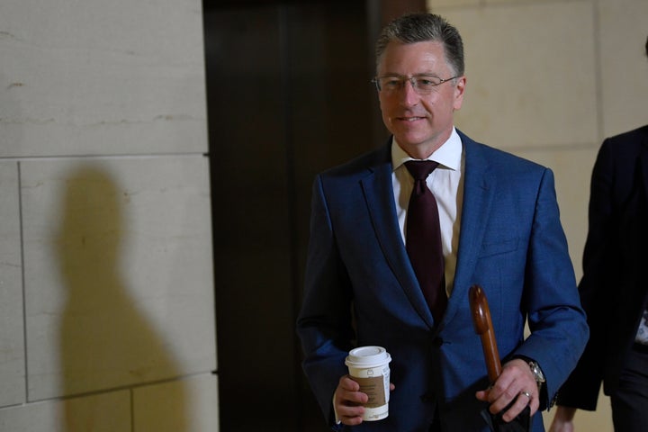 <em>Kurt Volker à Washington le 16 octobre.</em>