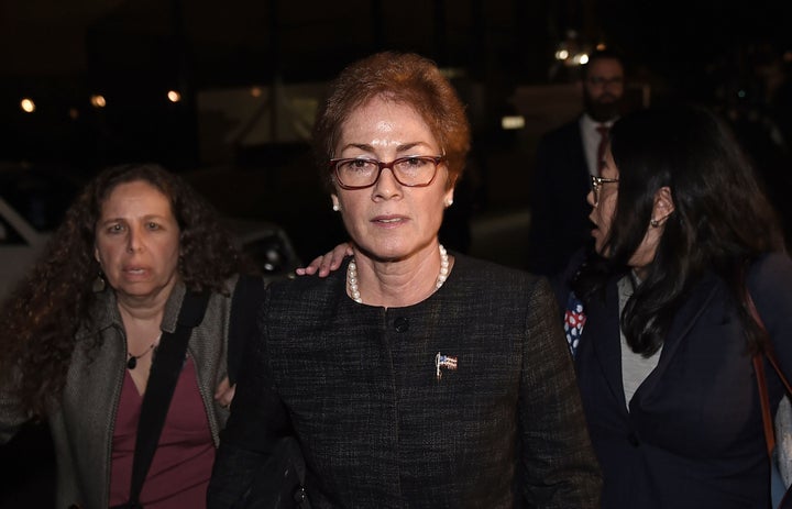 <em>Marie Yovanovitch a été démise de ses fonctions en mai, pour avoir bridé les efforts visant à enquêter sur les rivaux de Donald Trump.</em>