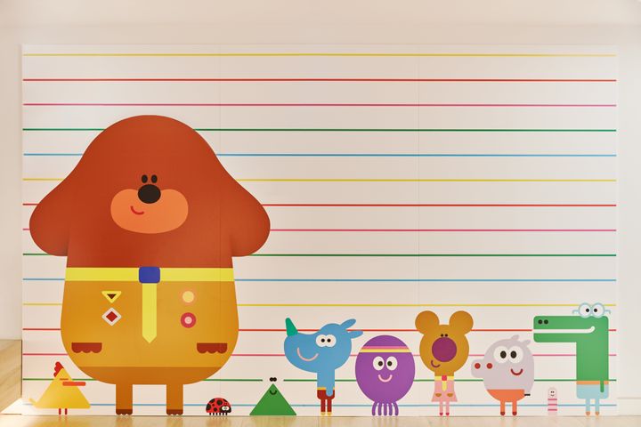 Designing Duggee exhibition at the Design Museum, London.