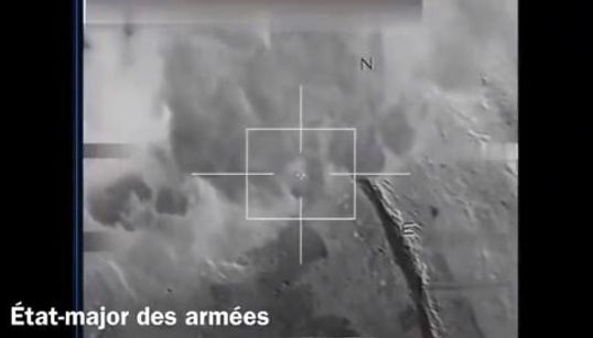 La France a bombardé “plusieurs caches et tunnels” de