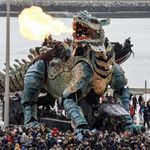 Le dragon de Calais dévoilé, 