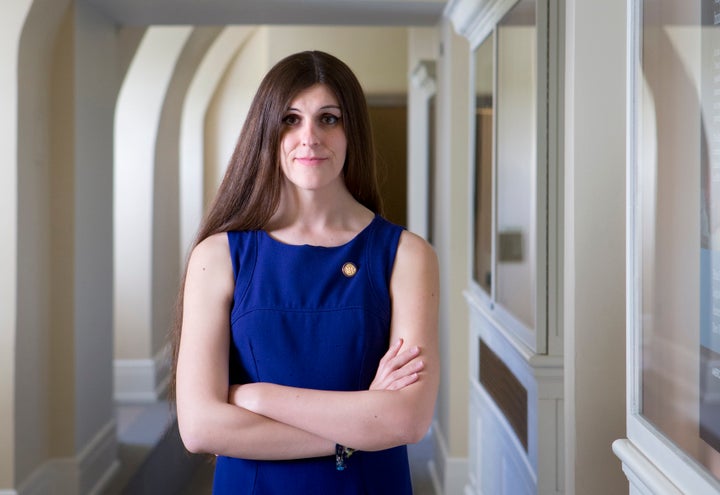 Virginia Del. Danica Roem (D) became the state's first openly transgender lawmaker in 2017. She is now fending off a Republic