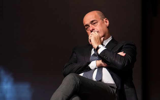 Nicola Zingaretti attends a meeting organized by the parties Democratic Party (PD), Five Star Movement...