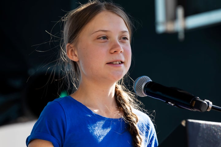 Climate activist Greta Thunberg