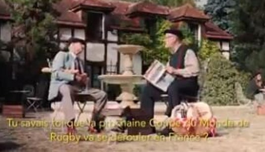 Un clip bien franchouillard pour la prochaine Coupe du monde de rugby en