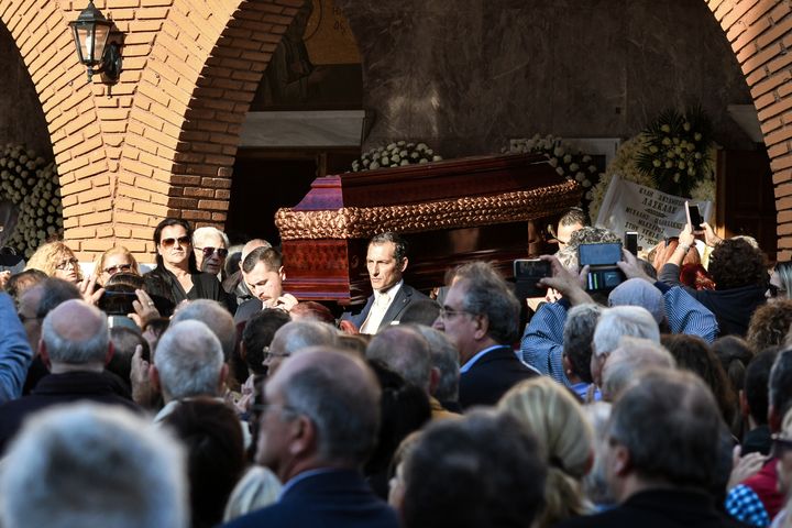 Κηδεία Γιάννη Σπανού 