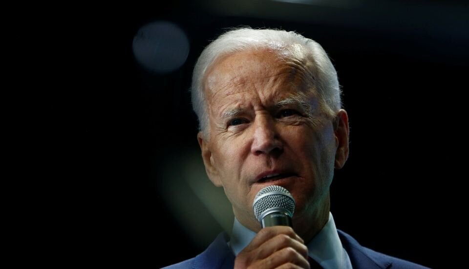 Joe Biden, ici le 1er novembre à Des Moines, dans l'Iowa, est toujours en tête des sondages pour la primaire démocrate.