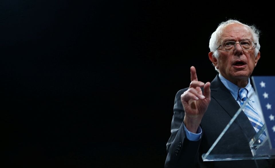 Bernie Sanders, ici le 1er novembre à Des Moines, dans l'Iowa.