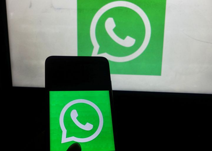  In this photo illustration a WhatsApp logo seen displayed on a smartphone