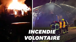 Un chapiteau incendié dans les Yvelines au cours d’une nuit de