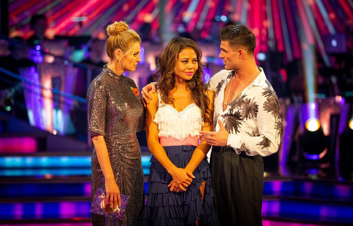 Emma and Aljaz have been voted off Strictly Come Dancing