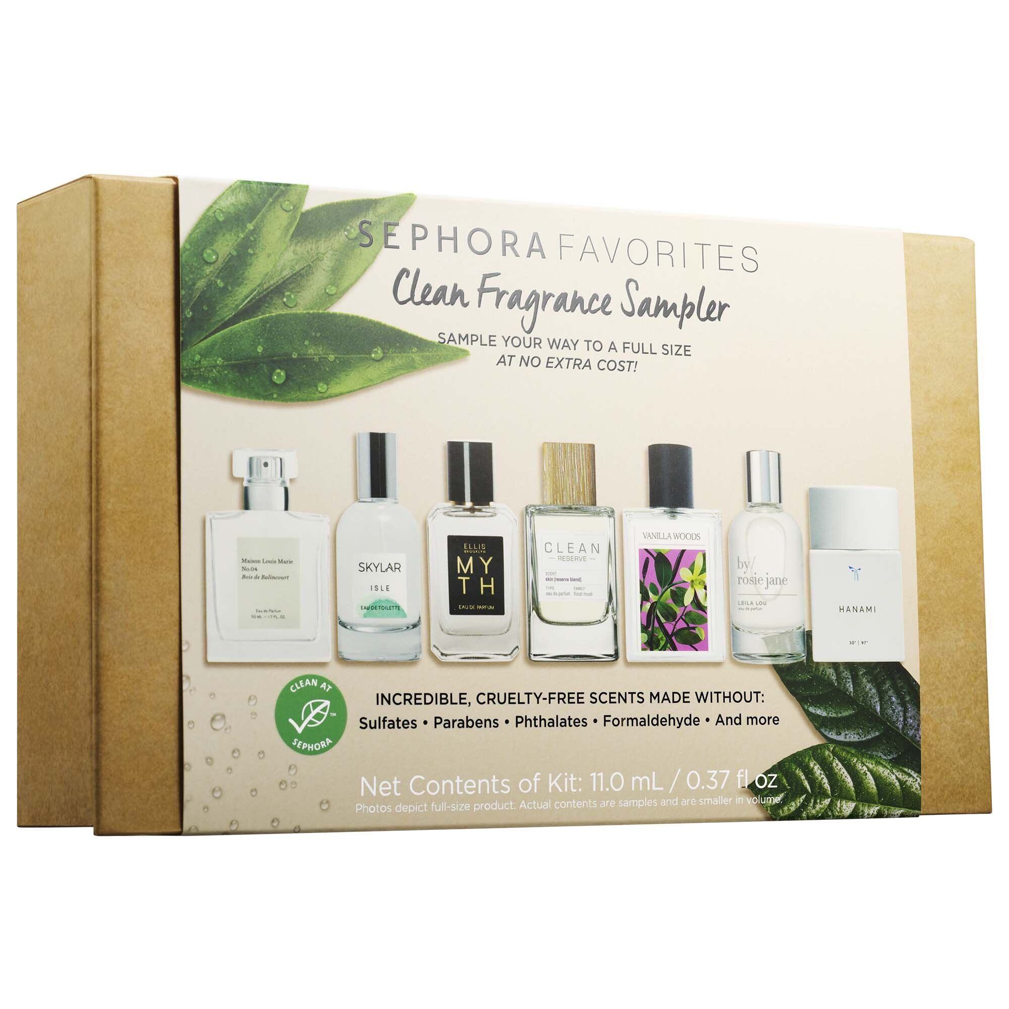 sephora clean perfume sampler