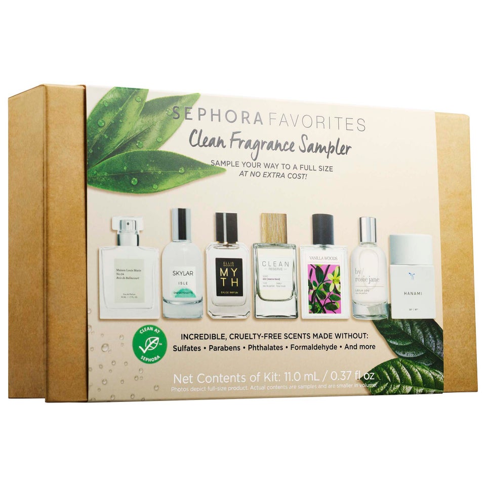 Sephora favorites clean fragrance sampler new arrivals