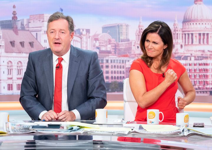 A petition was launched to remove Piers Morgan from Good Morning Britain