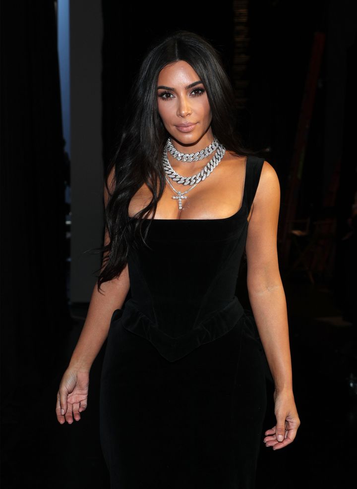 Kim Kardashian has said she wants to reach a 'goal weight' by her 40th birthday next October.