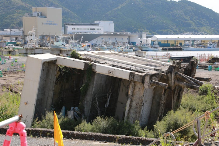 東日本大震災／震災遺構となった旧女川交番